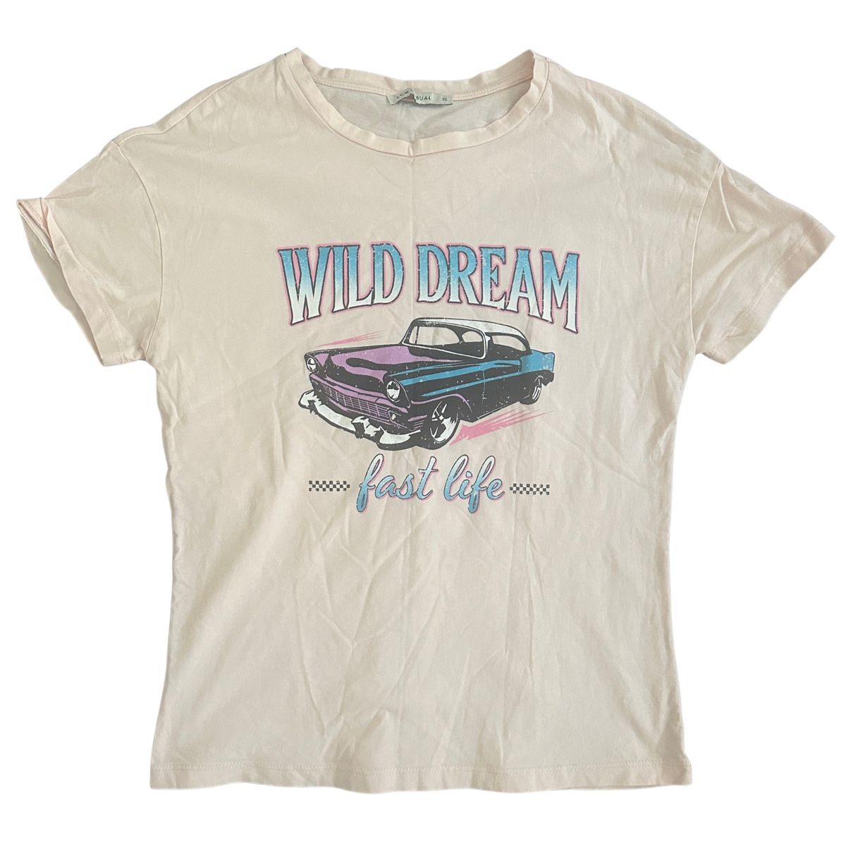 T-shirt: VINTAGE PRINT T-SHIRT S – Usato da Zofingen venduto da JumpInVintage