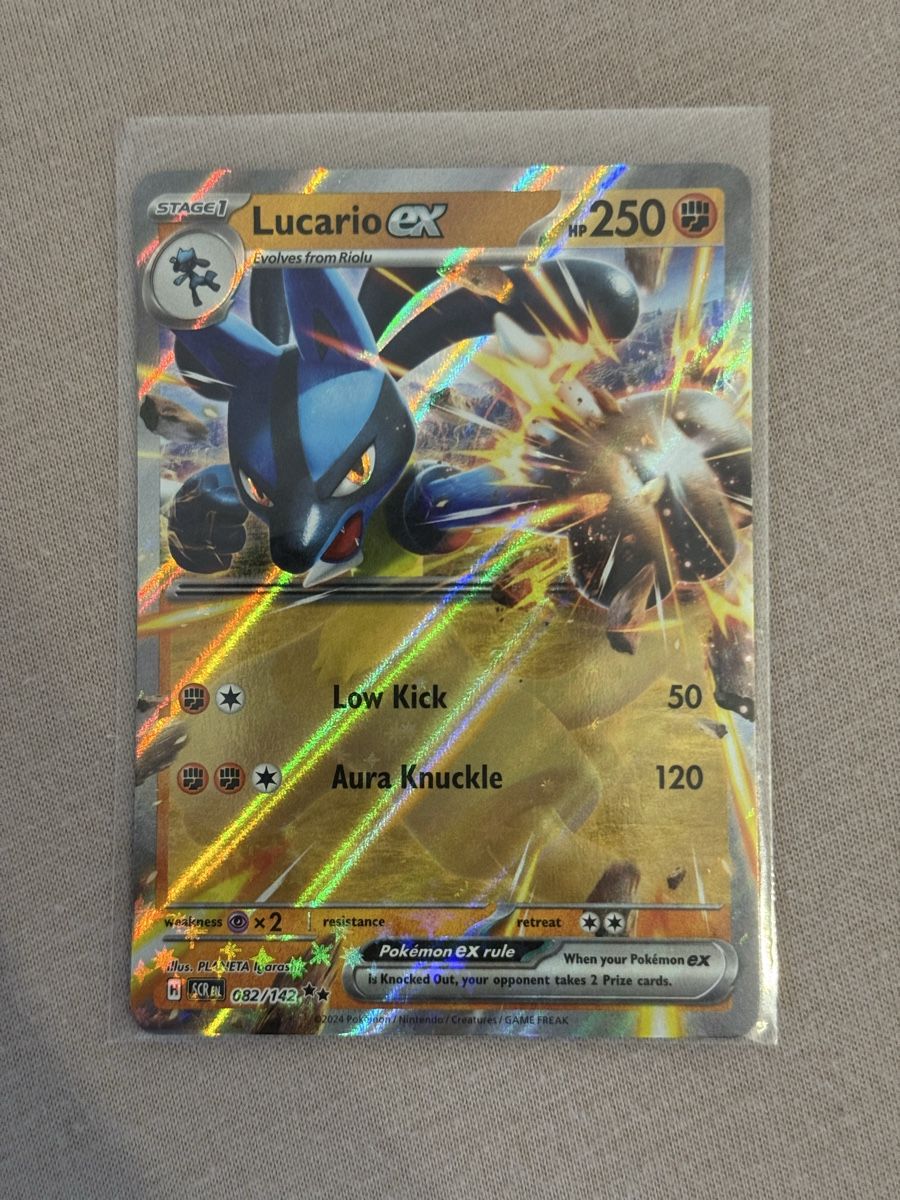 Pokémon Carte collezionabili: Pokémon Lucario ex 082/142 Stellar Crown – Nuovo (secondo la descrizione) da St. Gallen venduto da Xbylucas
