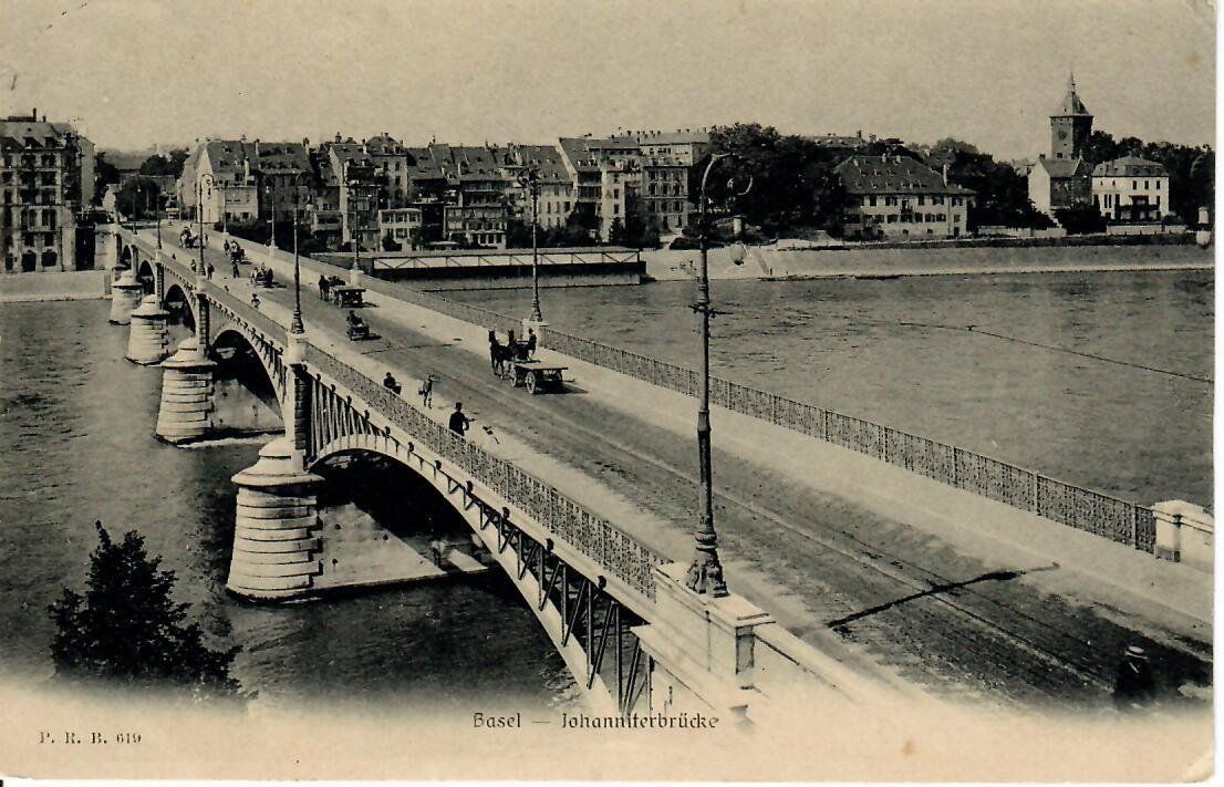 Ansichtskarten: Basel 1906 – Gebraucht aus Hochdorf von Ziegel-16