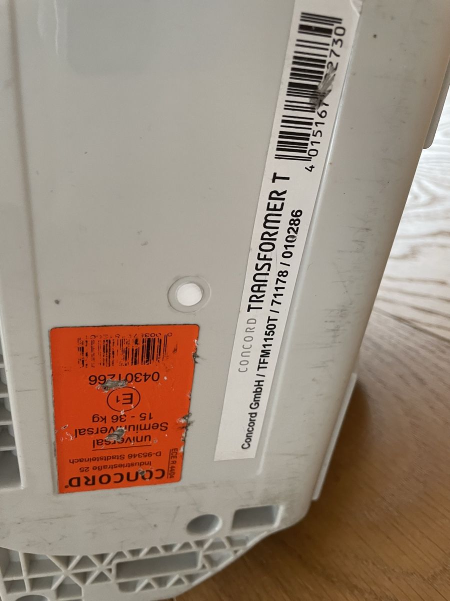 Concord Auto-Kindersitze: Kindersitz Concord Transformer T – Gebraucht aus Berg TG von Goldfroeschli 5