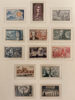 Lot de 12 timbres France sujets divers état correct