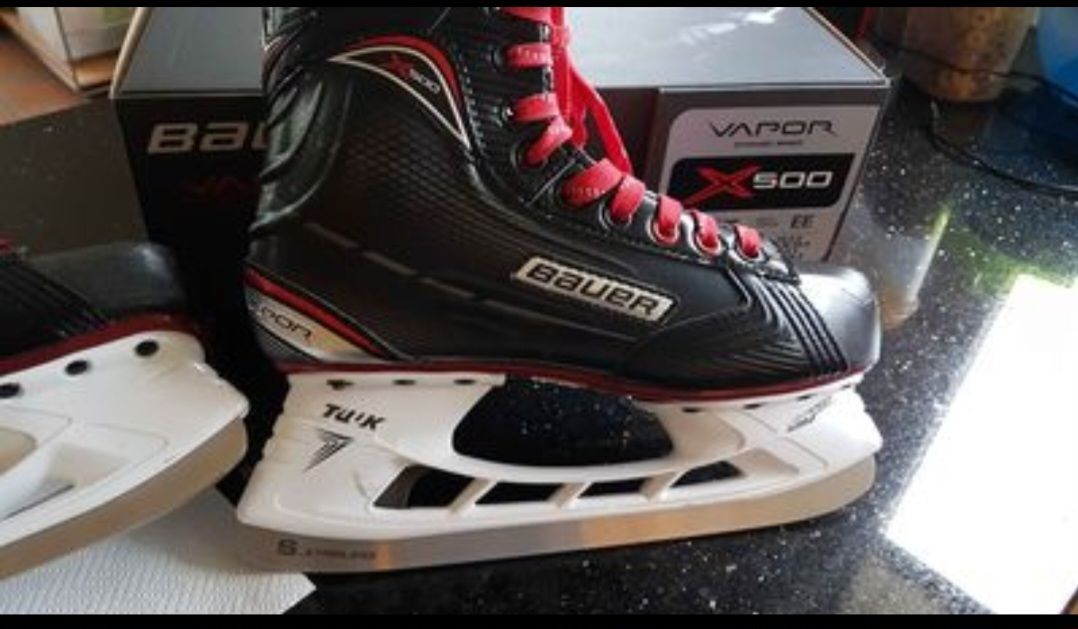 Bauer Pattini da ghiaccio: Patins BAUER Vapor 500 Junior. – Usato da Biel/Bienne venduto da gde_2hgy 4