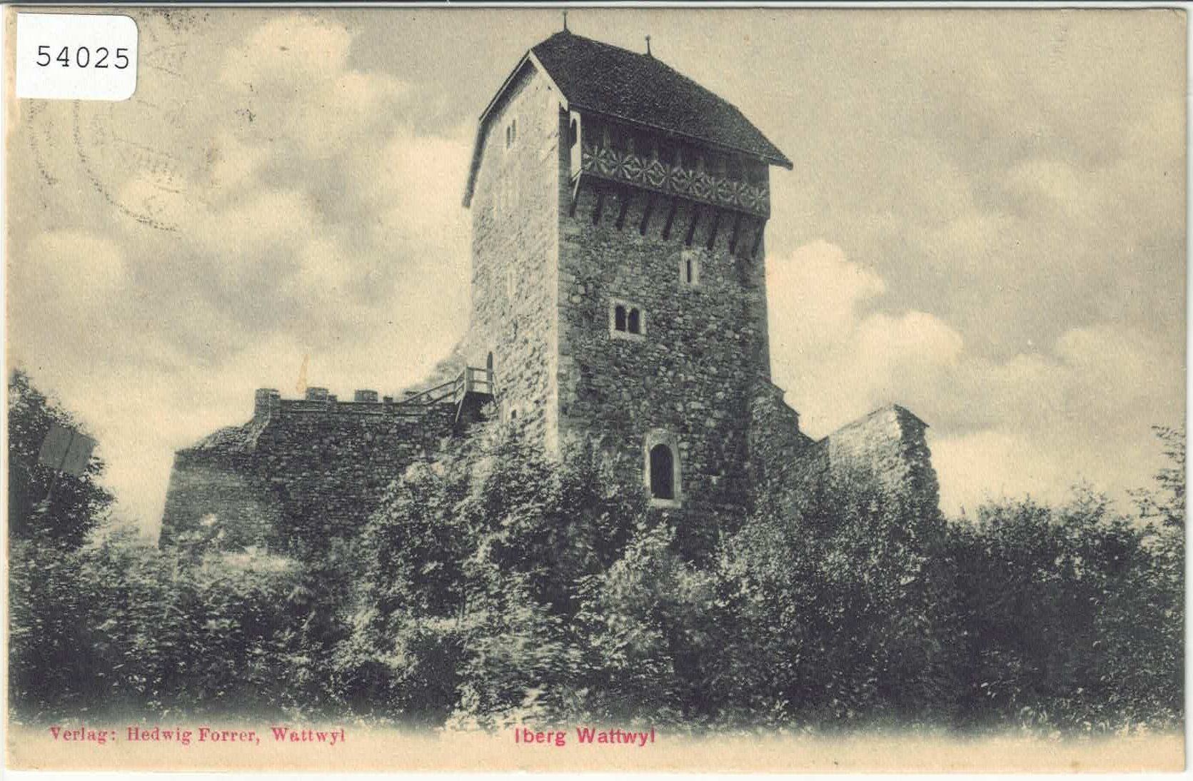Cartoline postali: Wattwil SG - Iberg – Usato da Ettingen venduto da Kartenplanet