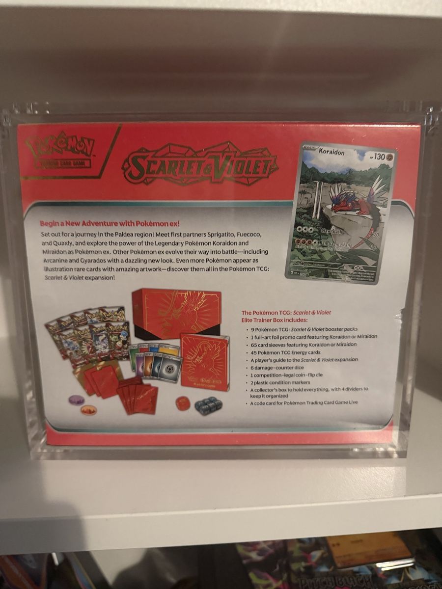 Pokémon Cartes à collectionner: Scarlet&Violet Koraidon ETB  – Neuf avec emballage d'origine à Zürich par TGC_Jas 1