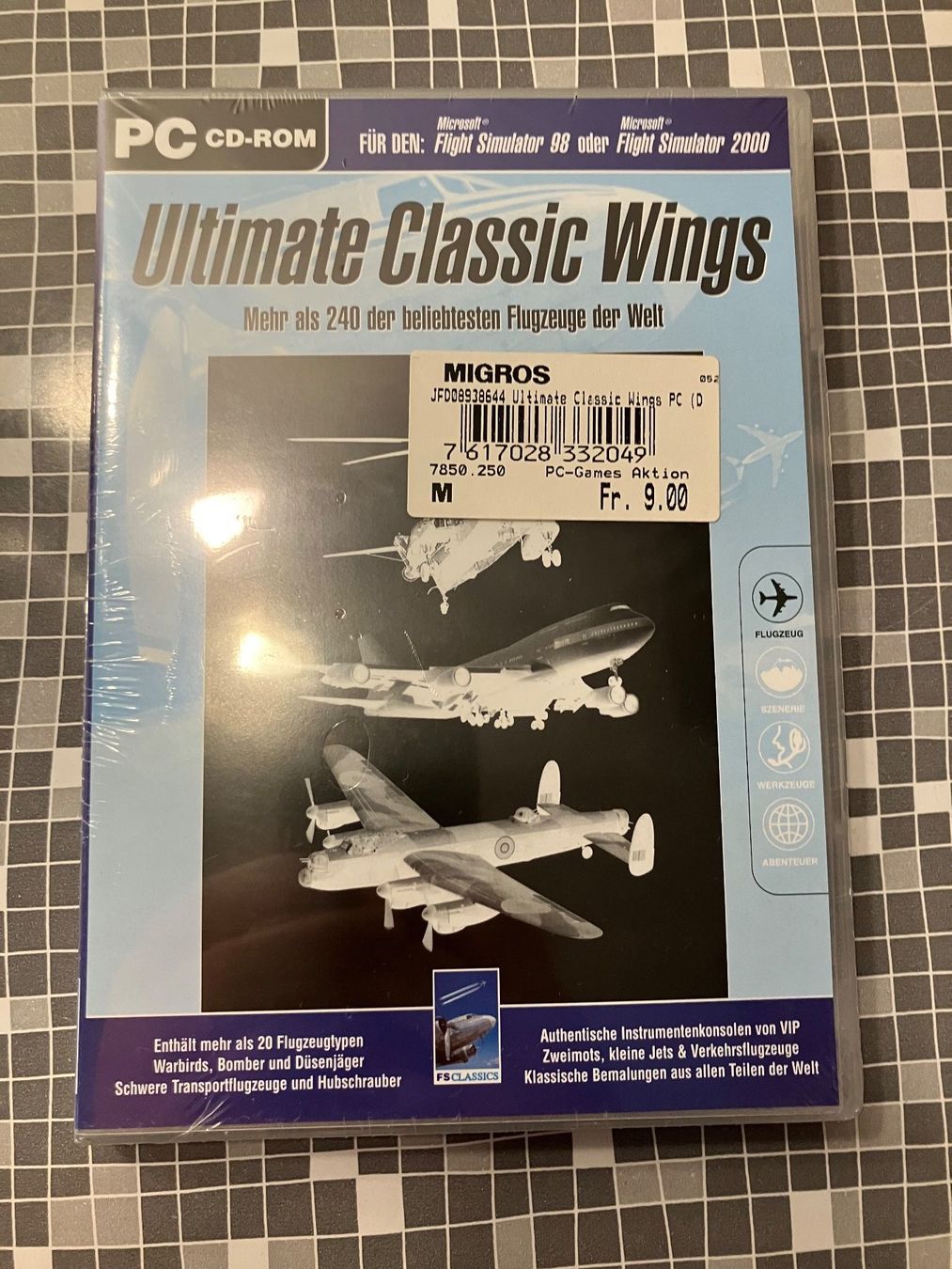 Giochi: Microsoft Flight Sim: Ultimate Classic Wings - PC (sealed) – Nuovo e nell'imballaggio originale da Winkel venduto da Asdas87