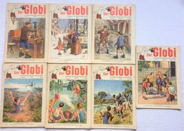 7x Hefte - DER GLOBI - 11.Jahrgang 1945