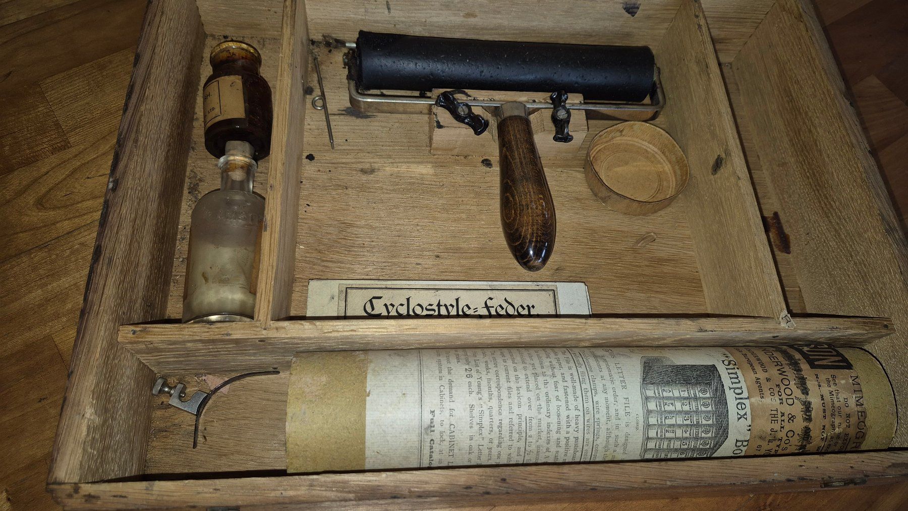 Stampanti: Altes Druckgerät EDISON Mimeograph – Usato da Trimmis venduto da Florianschlumpf 2