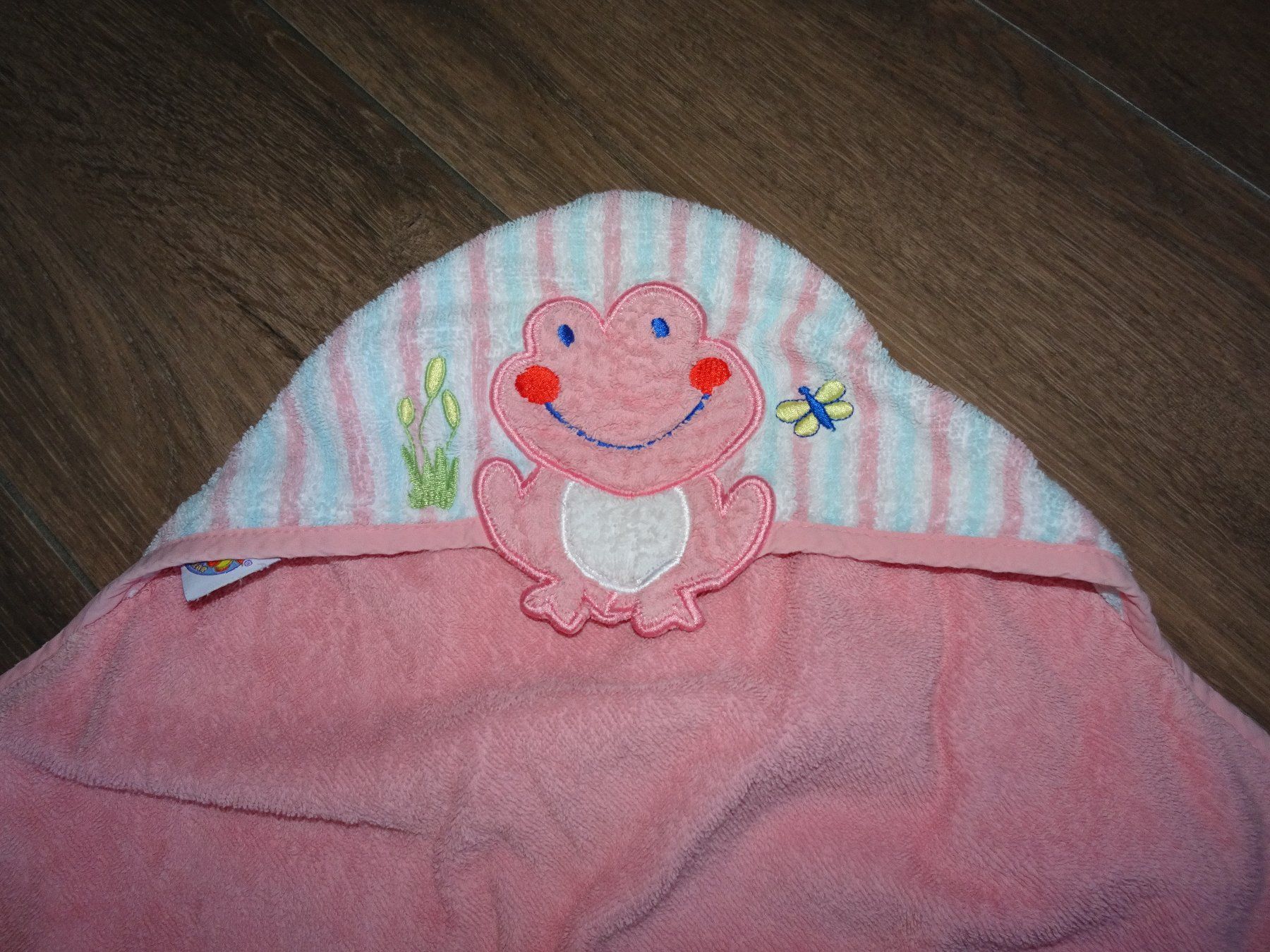 Couvertures: Cape de bain rose grenouille MUKIS – D'occasion à Satigny par salvatore73 1