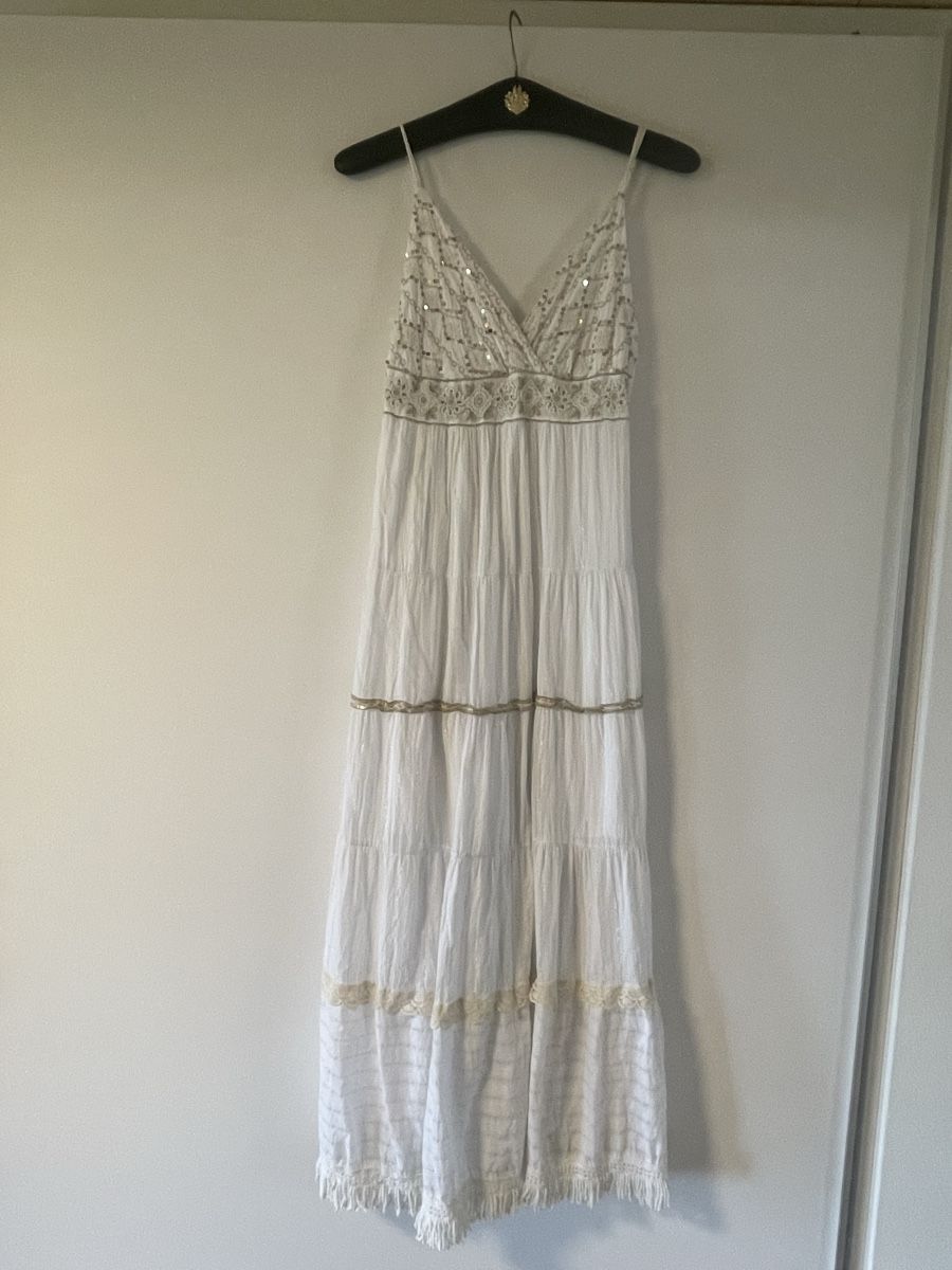 Robes: Kleid weiss Sommerkleid S – D'occasion à Hergiswil NW par natejuke