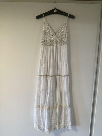 Kleid weiss Sommerkleid S