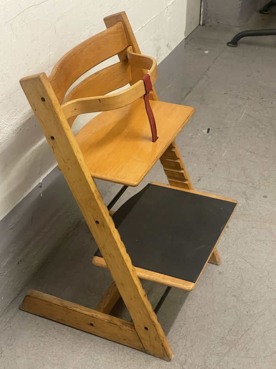 Stokke Chaises hautes: Vintage stokke tripp trapp – D'occasion à Zürich par Vintage-1993 1