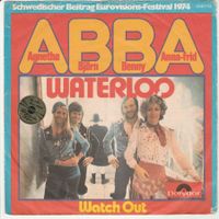 ABBA - Waterloo (English Version) SWISS MADE 7" Vinyl 1974