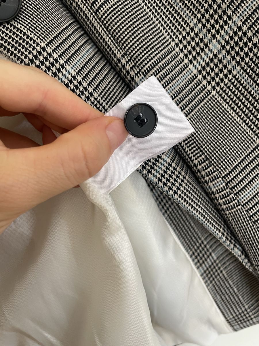 H&M Jacken: H&M Blazer Karomuster grau/blau, Gr. 36 – Gebraucht aus Zürich von katidust 5