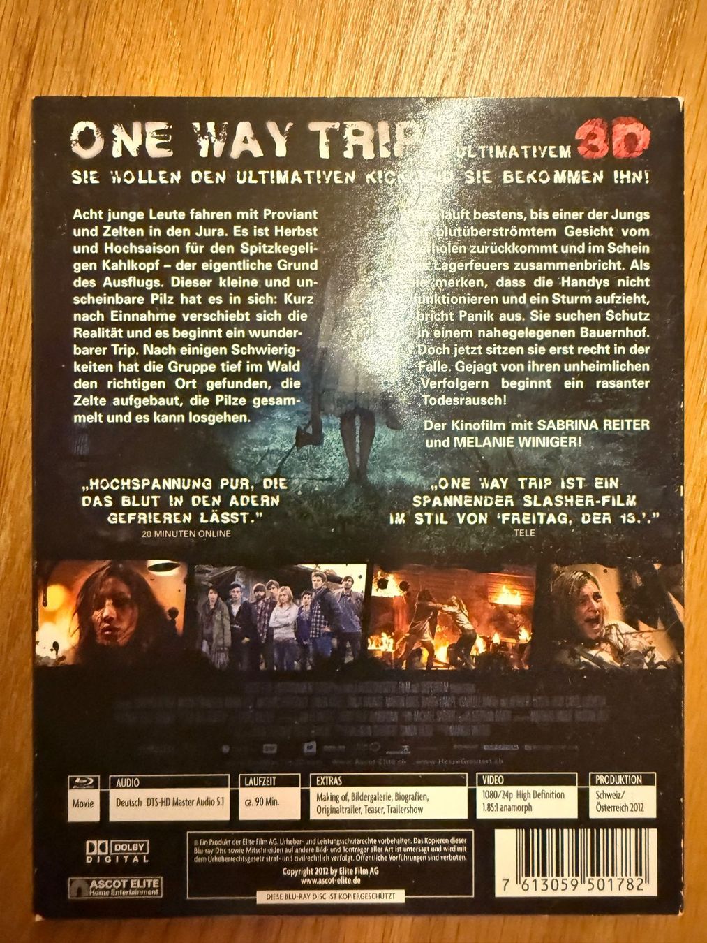 Tutti i DVDs: Verkaufe Bluray "One Way Trip" – Usato da Lungern venduto da Jopae