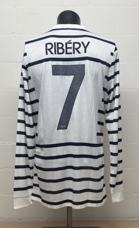 Frankreich – Franck Ribéry Match-Issued Trikot (vs Kroatien)