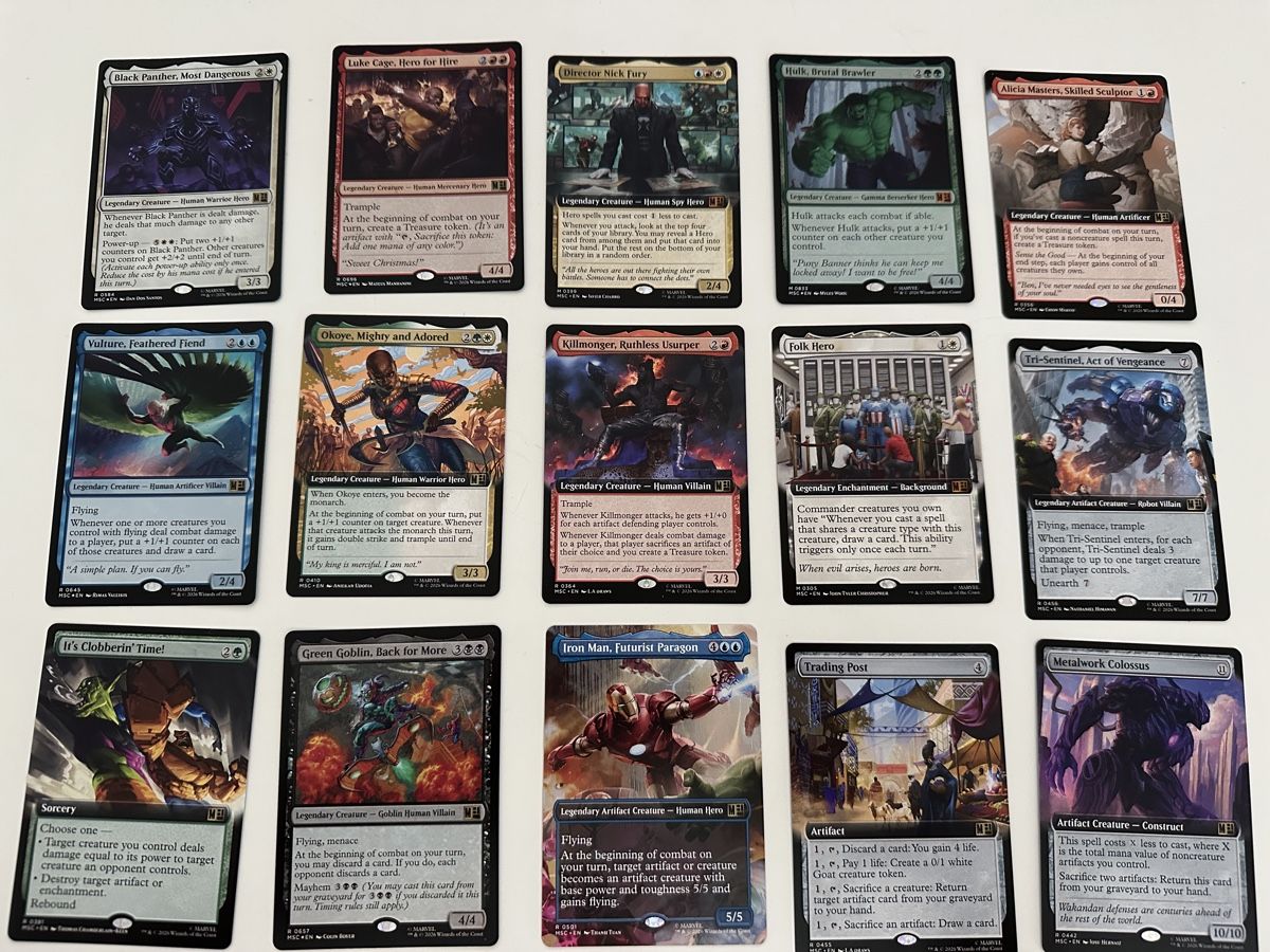 Spiele: Magic - Marvel Superhero Commander Karten – Neu (gemäss Beschreibung) aus Schüpfen von Poly_pi 1