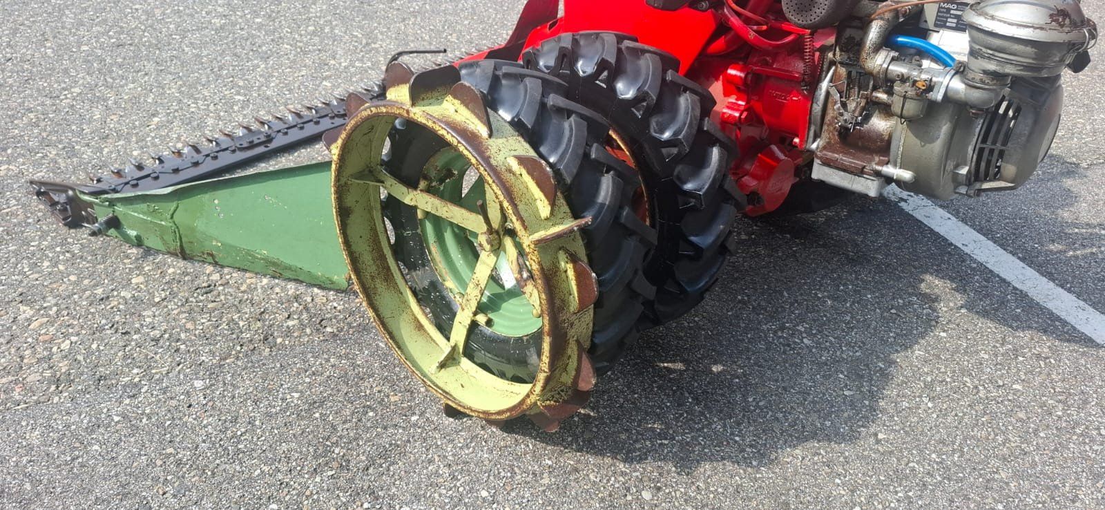 Aebi Alle Maschinen: AEBI AM75 Motormäher mit MAG 1045 & Doppelräder – Gebraucht aus Schüpfheim von 210353 3