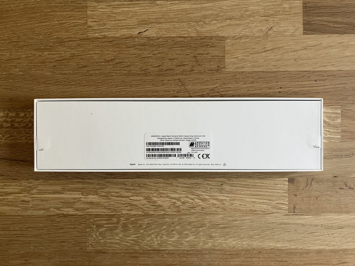 Apple Cover & Protezioni schermo: Apple Watch Series 6 Verpackung – Usato da Basel venduto da dacaccia 3