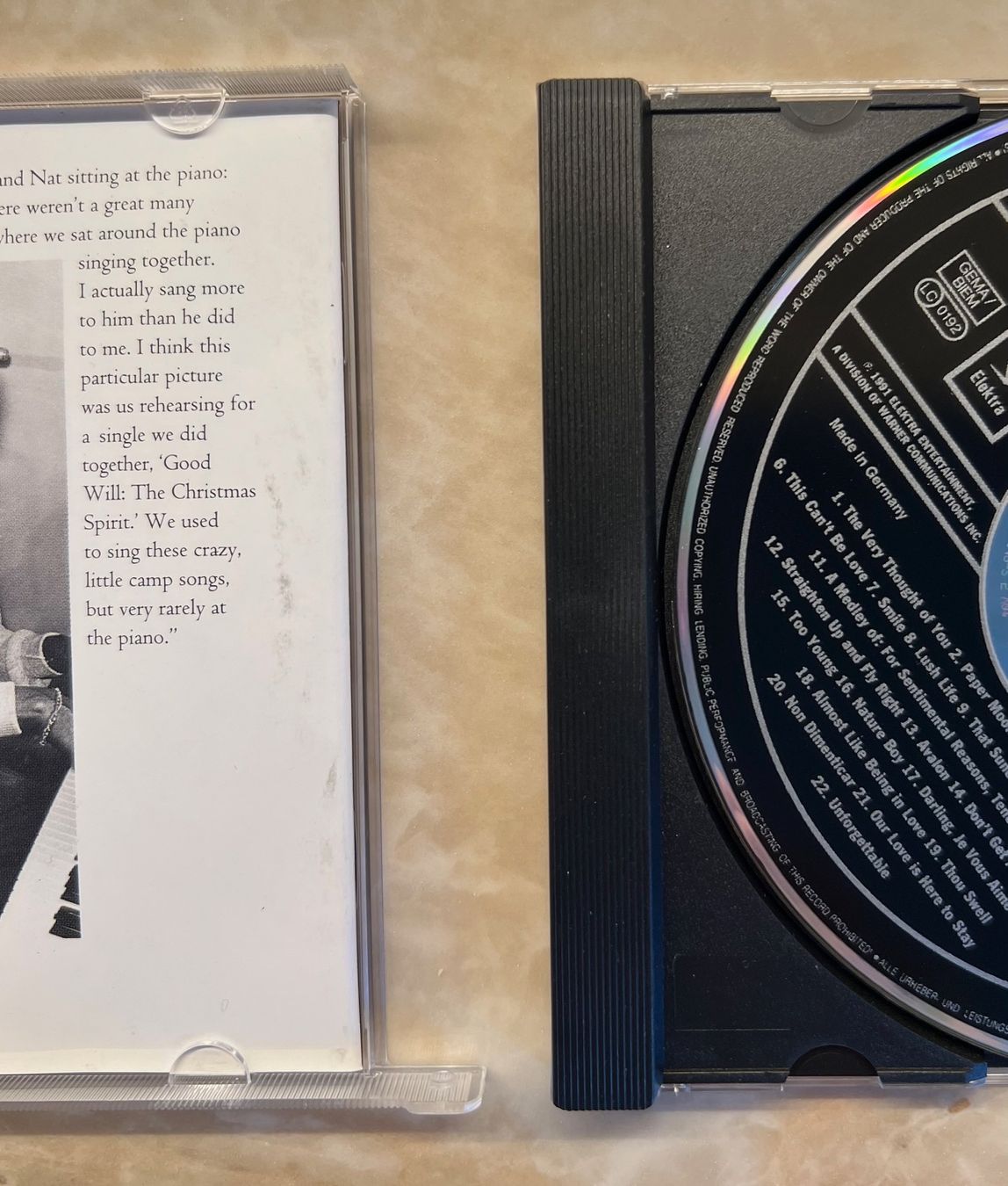 CD: Natalie Cole - Unforgettable – Usato da Liestal venduto da 99katzen 2