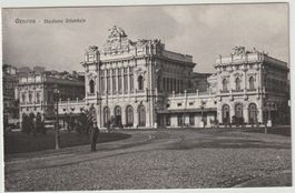 Bahnhof Genova, stazione orientale, ca 1910