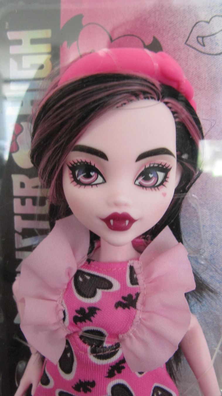 Bambole: Monster High Puppe Draculaura – Nuovo e nell'imballaggio originale da Brunnen venduto da Kiwiland1 1