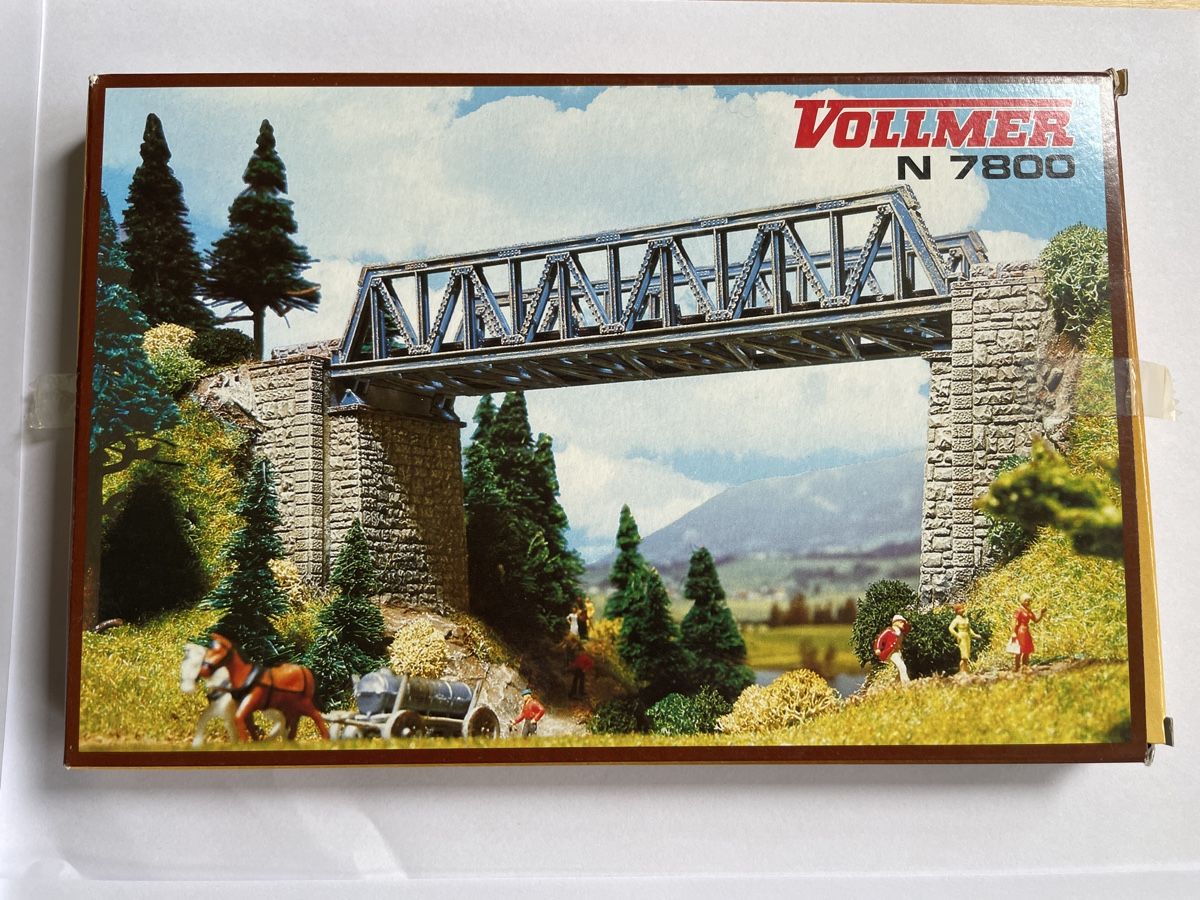 Vollmer Modellini di ferrovie: Vollmer 2 Brücken – Nuovo e nell'imballaggio originale da Kleinandelfingen venduto da marco_85
