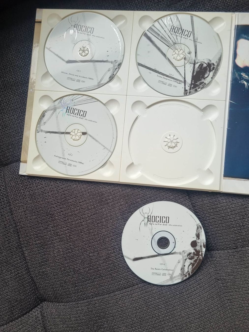 CD: HOCICO /HATE NEVER DIES      Limited CD-Box – Usato da steckborn venduto da veckot 4