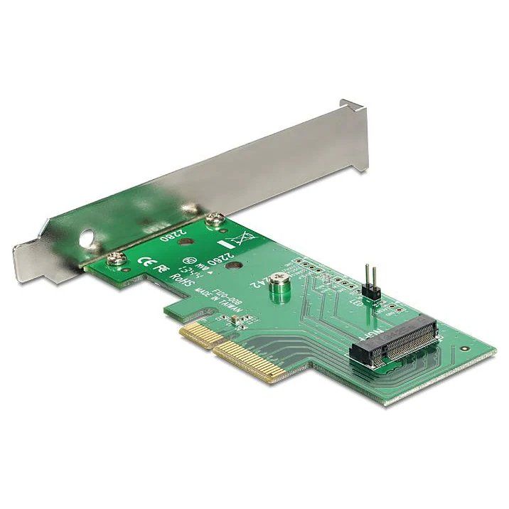 PC: M.2 Delock PCI Express Karte – Usato da Rotkreuz venduto da xandras