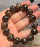 Hochwertiges Chiastolith Armband