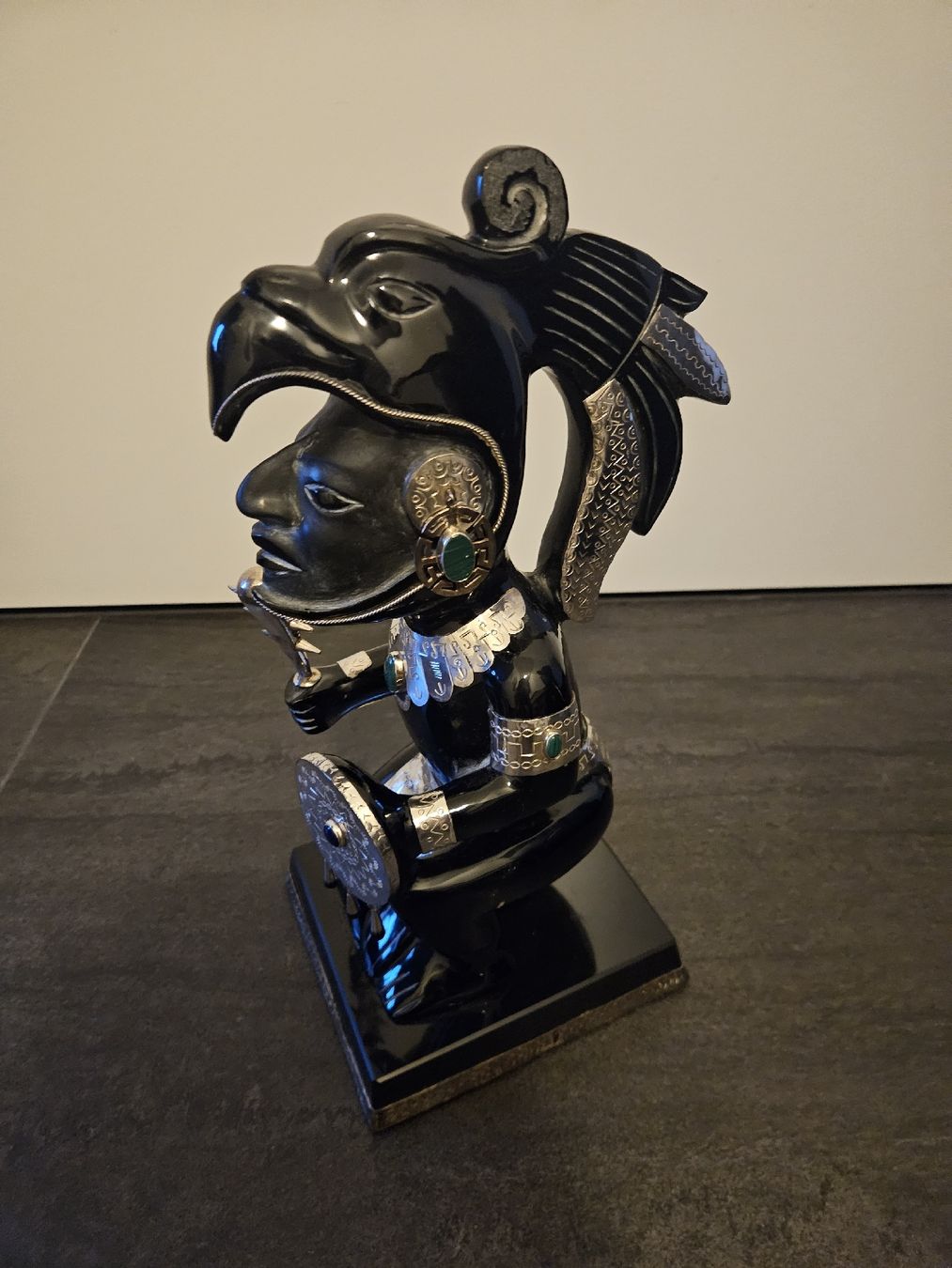 Sculture & Statue: Mexico Maya Figur Obsidian – Usato da Wädenswil venduto da ben_6kkb 2