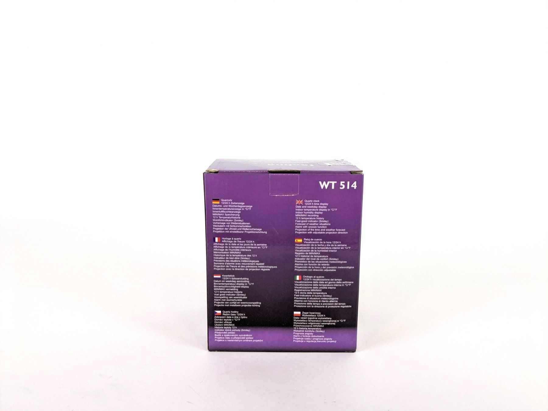 Sveglie: TECHNO LINE  Quarz Projektionswecker WT514 – Nuovo (secondo la descrizione) da Thun venduto da Restwert_Thun 3
