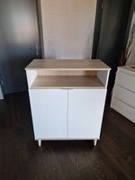 Sideboard / Kommode weiss & Holzoptik  guter Zustand