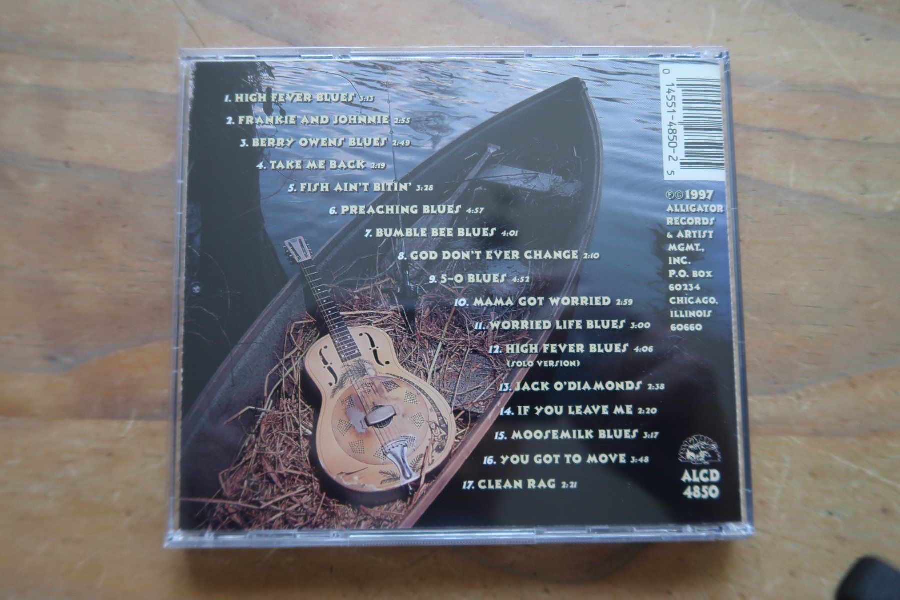 CDs: COREY HARRIS - FISH AIN'T BITIN' - CD – D'occasion à Basel par Patiscat 1