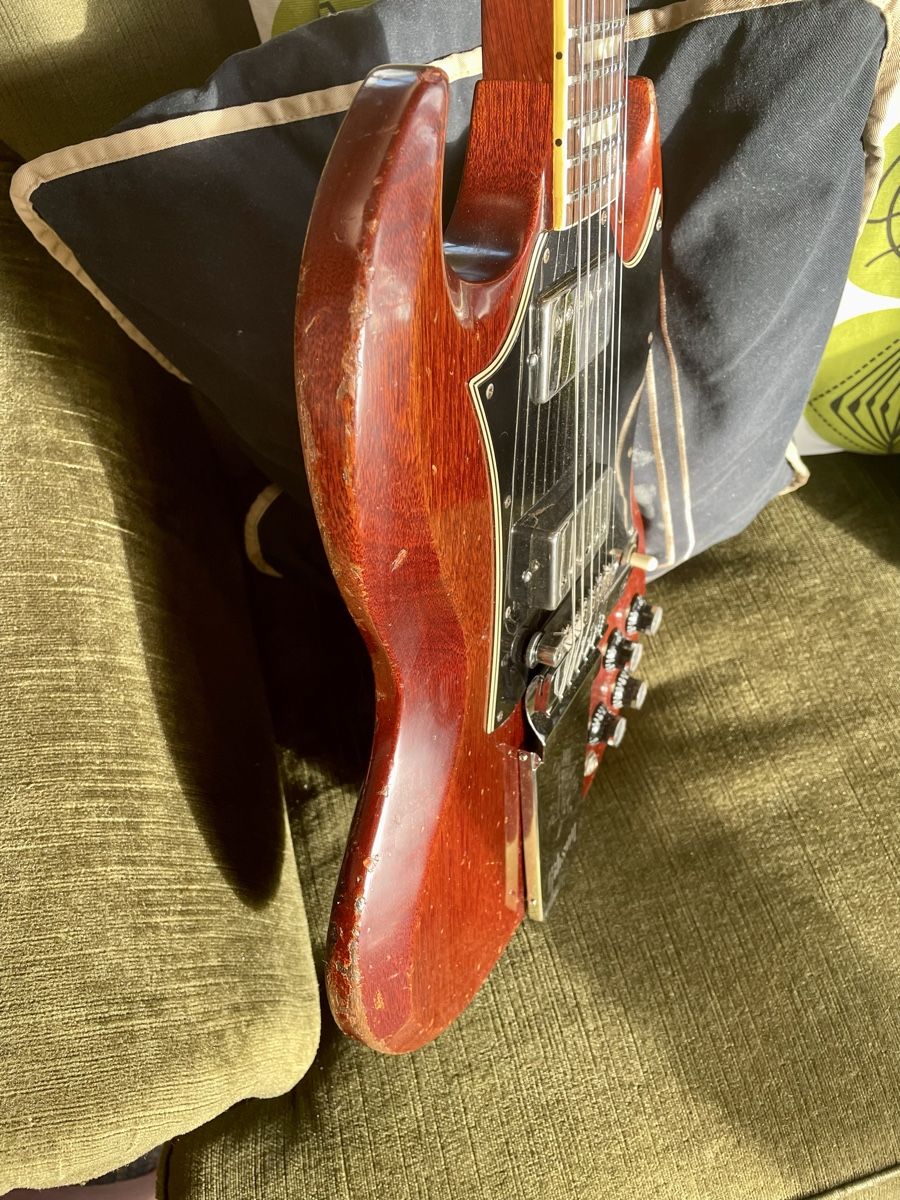 Gibson Strumenti musicali: 1969 Gibson SG Standard cherry – Usato da Kriens venduto da glucifer 2