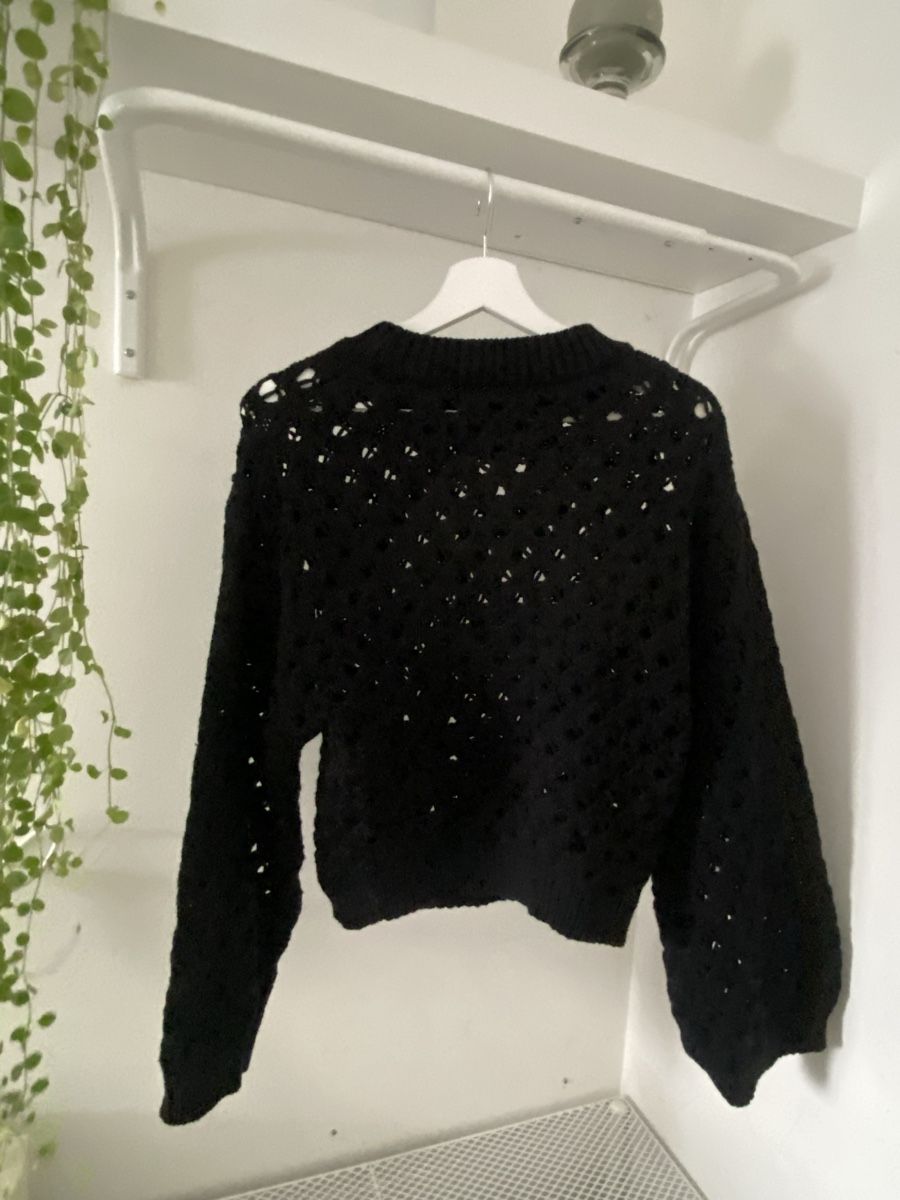 Mango Pullover & Sweatshirts: Schwarzer Strickpullover Gr. S von Mango – Neu (gemäss Beschreibung) aus Luzern von nee_zjh6 3
