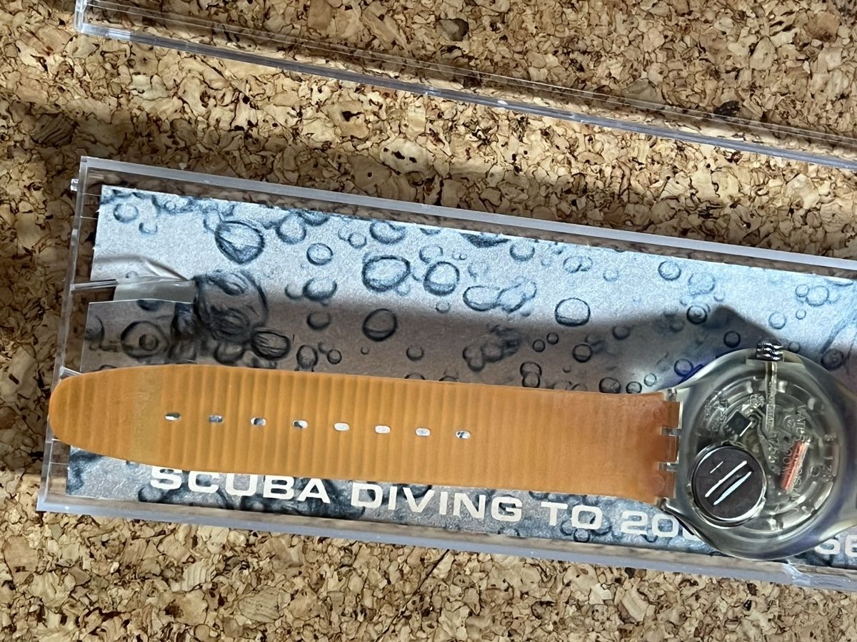 Swatch Montres: Swatch Scuba Diving Uhr Türkis  – D'occasion à Basel par bellespirit 8