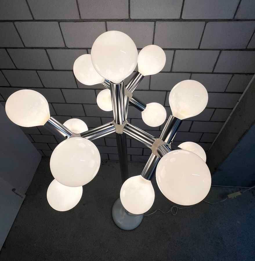Lampade: Atomic Stehleuchte, Space Age 1960er – Robert Haussmann – Usato da Pregassona venduto da ModernistaCH 4