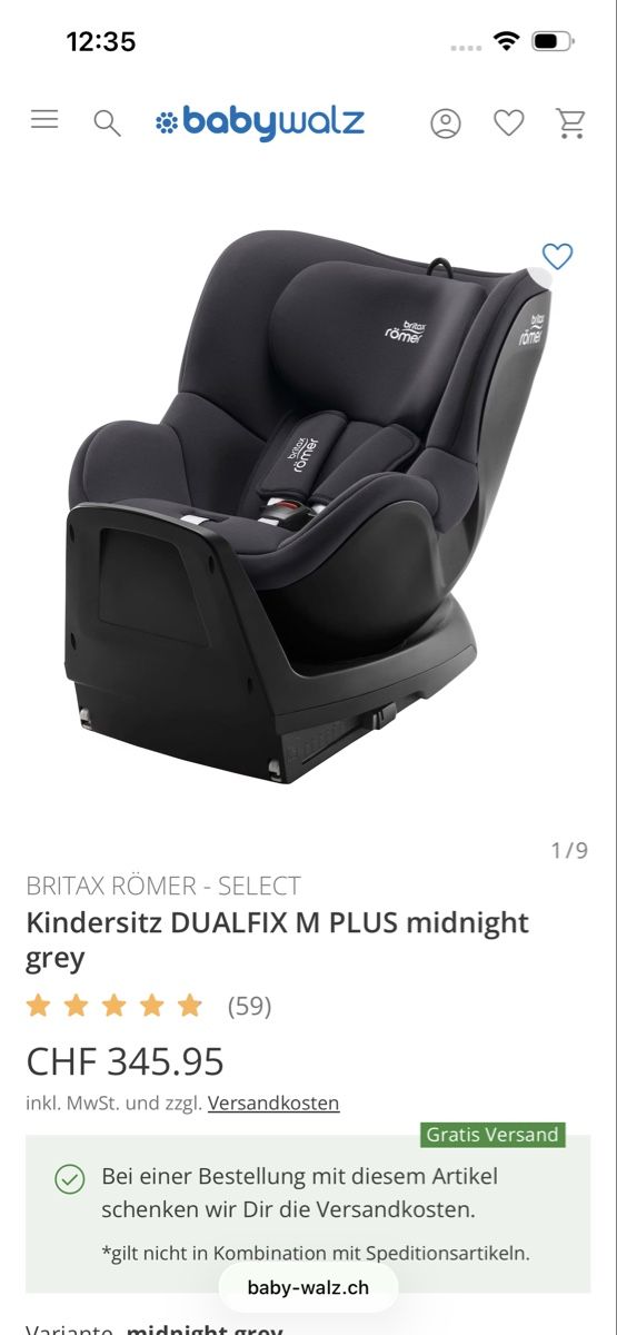 Britax Römer Auto-Kindersitze: Kindersitz – Neu (gemäss Beschreibung) aus St.Antoni von vitto1996