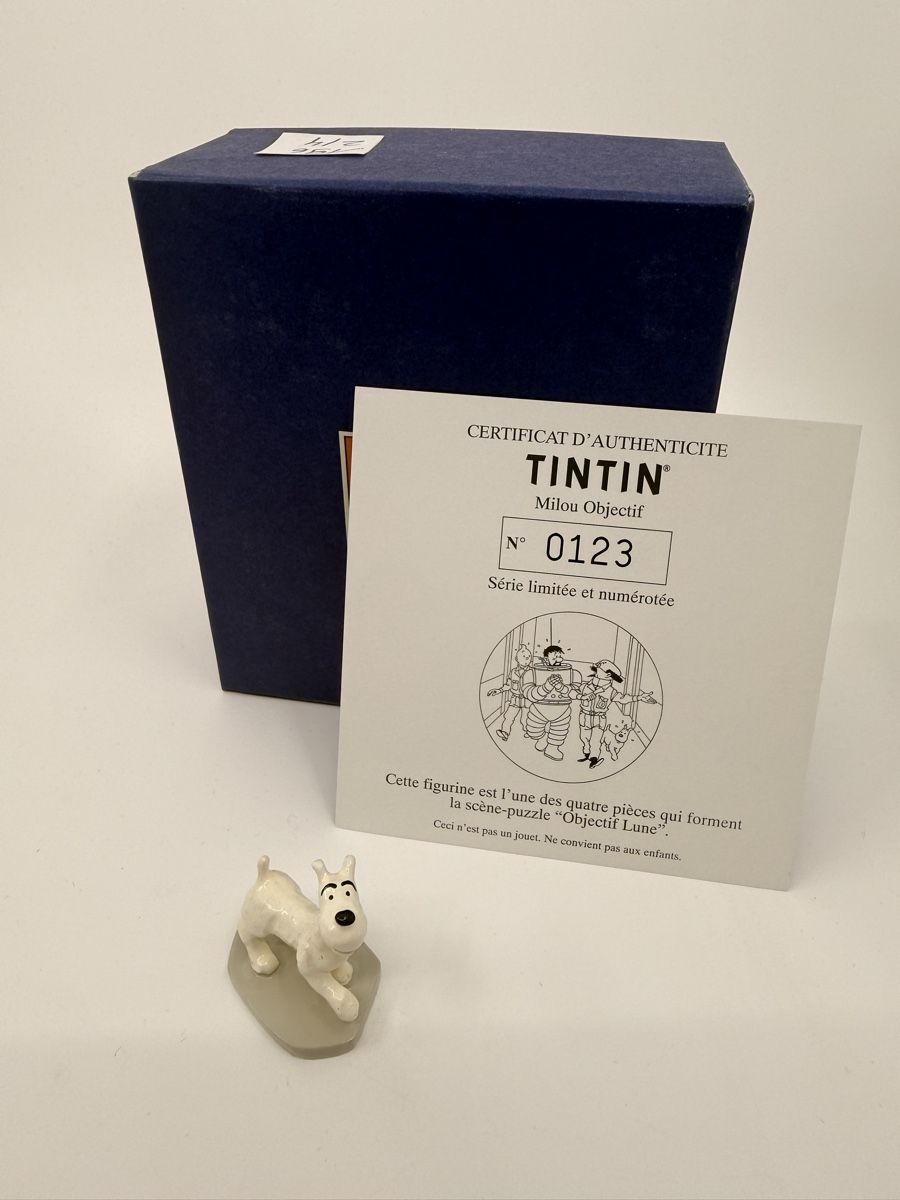 Statuette: Figurine Pixi Tintin Puzzle Objectif Lune – Nuovo e nell'imballaggio originale da Vionnaz venduto da Bachi-Bouzouk1985 3
