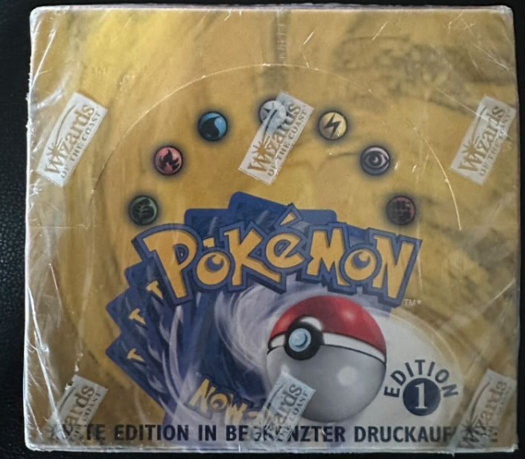 Pokémon Carte collezionabili: Pokemon  Base Set 1st Edition Booster Box German – Nuovo e nell'imballaggio originale da Avry-devant-Pont venduto da Tig08