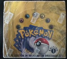 Pokemon  Base Set 1st Edition Booster Box German