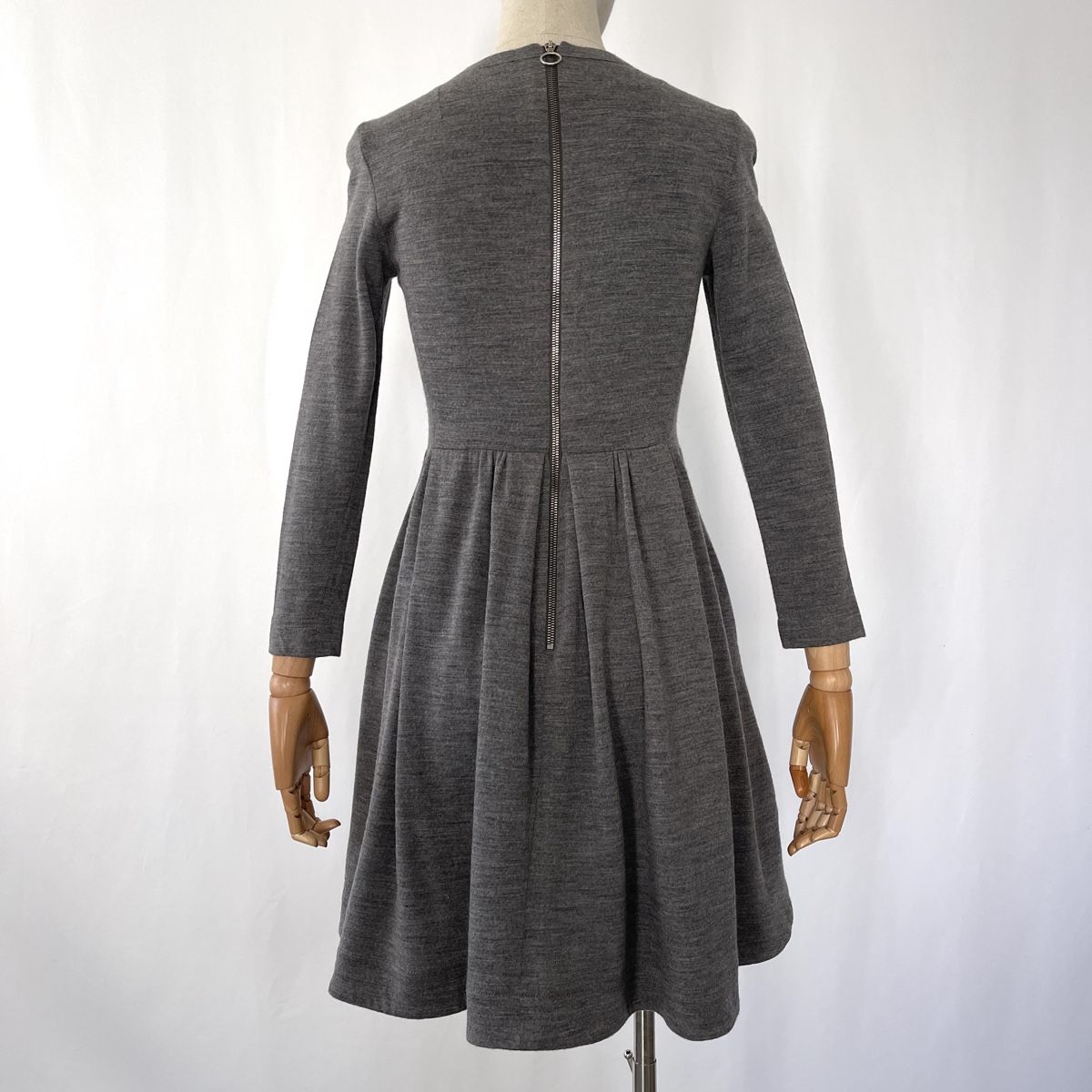 Akris Vestiti: AKRIS Gray Wool/Viscose Dress – Nuovo (secondo la descrizione) da Emmen venduto da Avviivva_Com2023 3