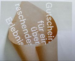 Blindekuh Gutschein - Dunkelrestaurant Erlebnis, CHF 150