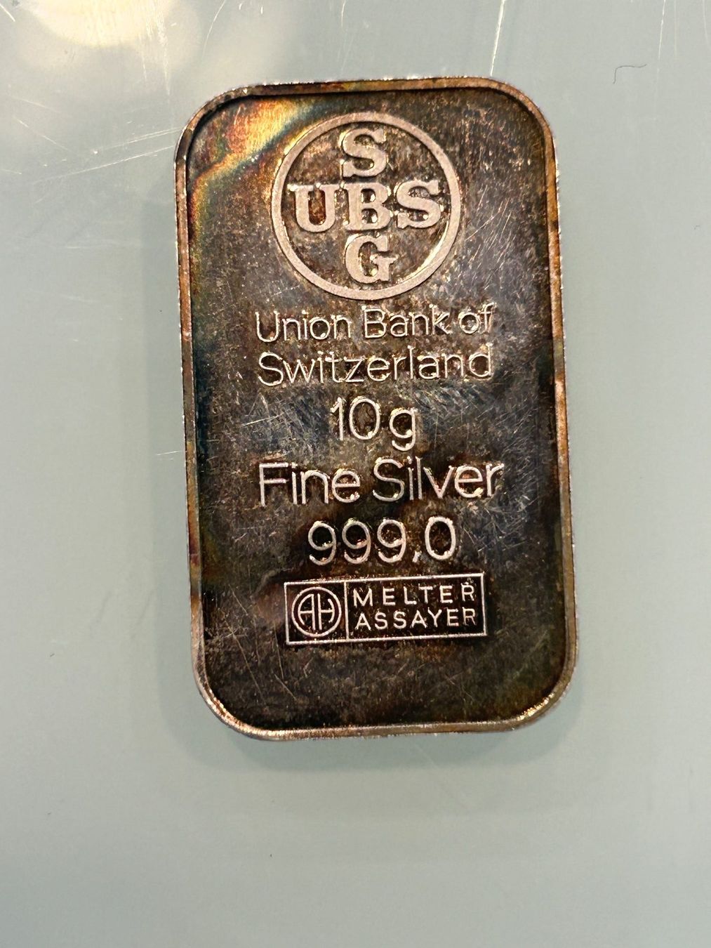 Metalli preziosi: 10 gramm silber barren – Usato da herisau venduto da hb_gold
