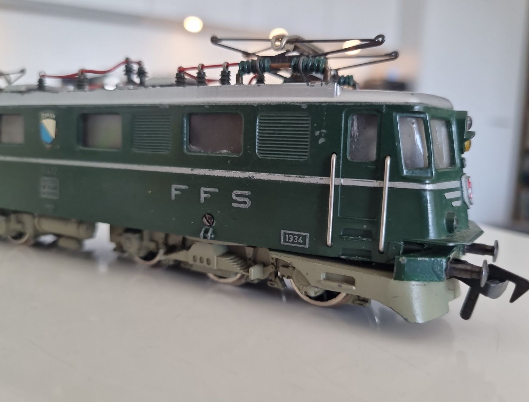 Fleischmann Modellini di ferrovie: Fleischmann SBB Ae 6/6 E-Lok 4370  H0 GS – Usato da Zürich venduto da nibadi 7