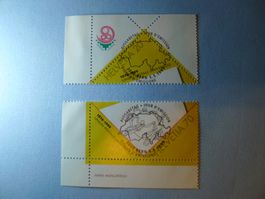 1999  Sondermarken Weltpostverein ET Vollstempel 977-978