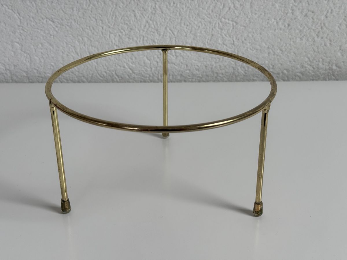 Altro in Decorazioni & Accessori: Goldener Pflanzen- oder Glaskugelständer, Vintage Deko – Usato da Veltheim AG venduto da EVENT-LLS
