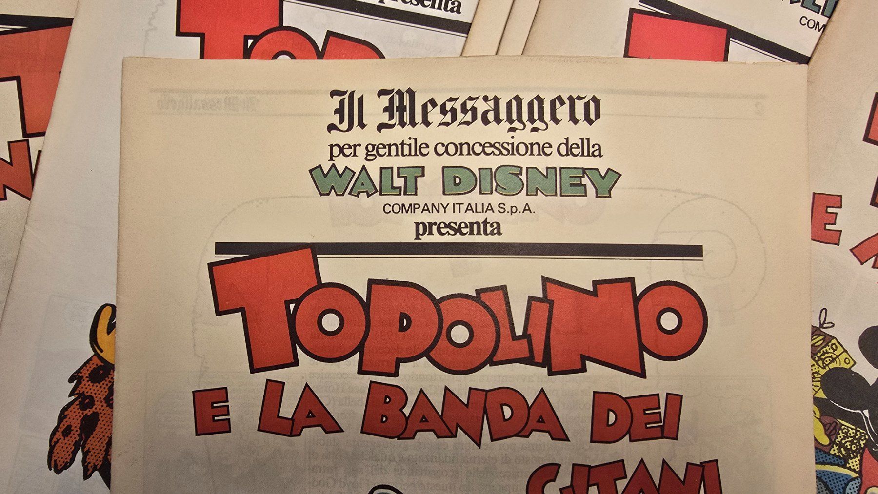 Comics: Comis Fumetti Topolino Mickey Mouse – Gebraucht aus Zürich von Bobesfee