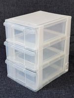 Aufbewarung-Boxen aus Transparentem Kunststoff