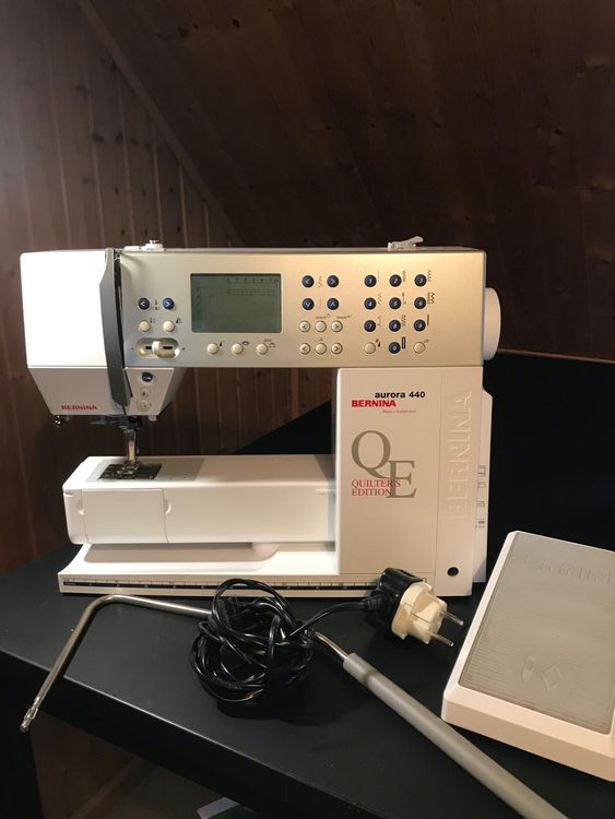 Bernina Aurora 440 Quilter’s Edition, mit Tasche und Zubehör Kaufen
